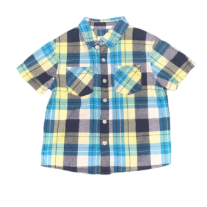 CHEROKEE Multicolor Check Dress Shirt