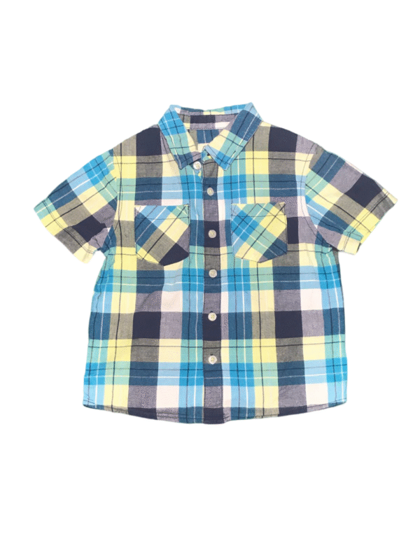 CHEROKEE Multicolor Check Dress Shirt