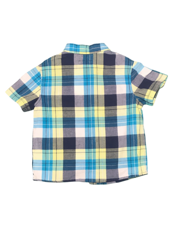 CHEROKEE Multicolor Check Dress Shirt - Image 2