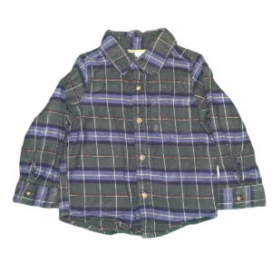 CARTER'S Multicolor Check Dress Shirt
