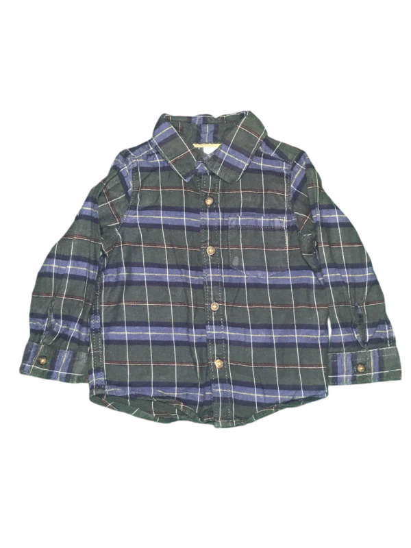 CARTER'S Multicolor Check Dress Shirt