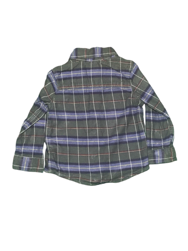 CARTER'S Multicolor Check Dress Shirt - Image 2