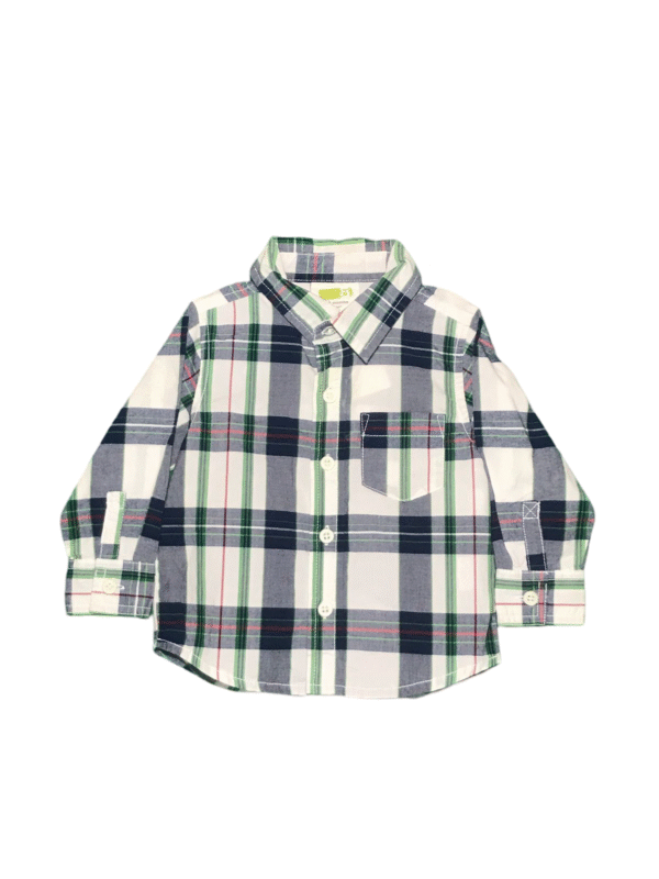 CRAZY 8 Multicolor Check Dress Shirt