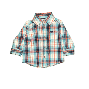 CARTER'S Multicolor Check Dress Shirt