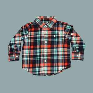 GAP Multicolor Check Dress Shirt
