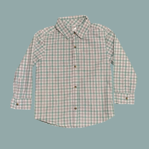 CARTER'S Multicolor Check Dress Shirt