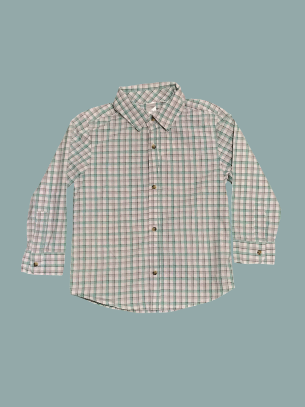 CARTER'S Multicolor Check Dress Shirt