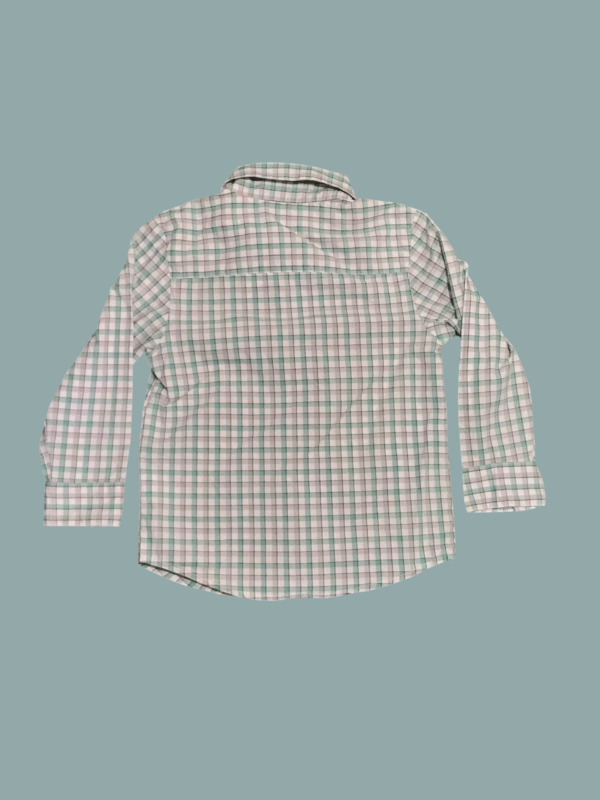 CARTER'S Multicolor Check Dress Shirt - Image 2