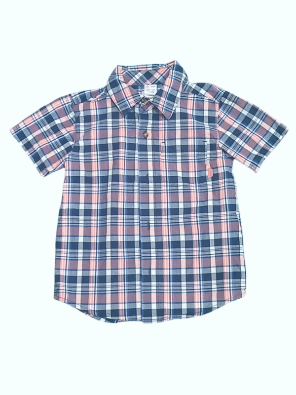 CARTER'S Multicolor Check Dress Shirt