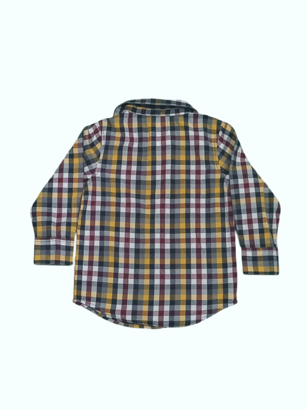 GARANIMALS Multicolor Check Dress Shirt - Image 2
