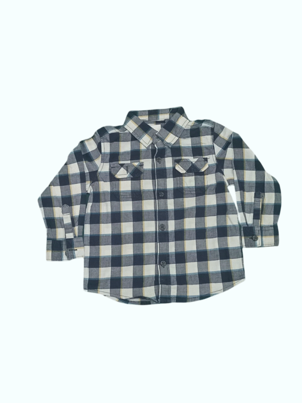 CARTER'S Multicolor Check Dress Shirt