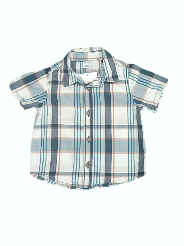OLD NAVVY Multicolor Check Shirt
