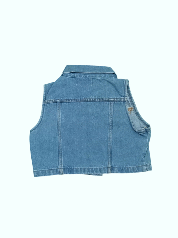 FRENCH TOAST Denim Vest Jacket - Image 2